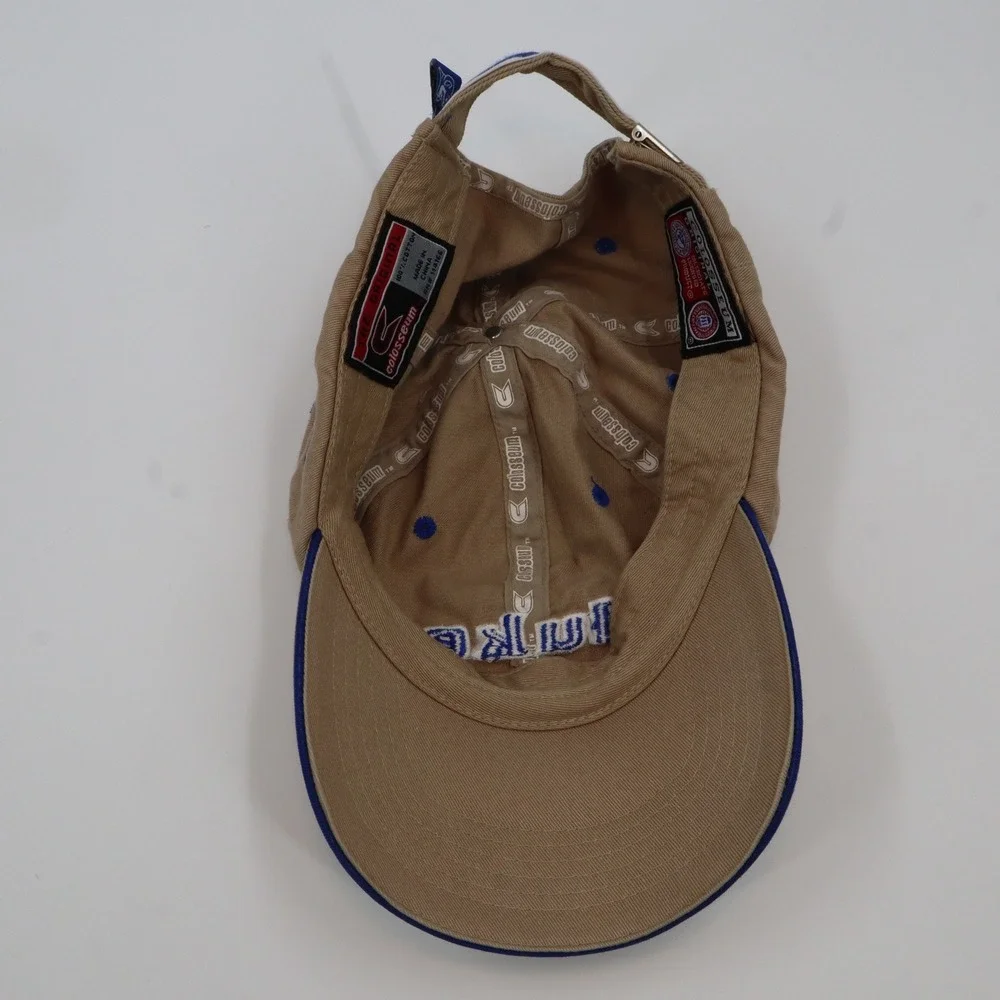 Colosseum Duke Blue Devils Hat Mens OSFM Khaki Blue Embroidered‎ Dad Cap NCAA